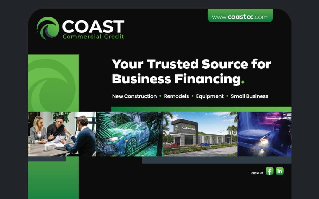 Coast Commercial Credit design work by Wash Brands