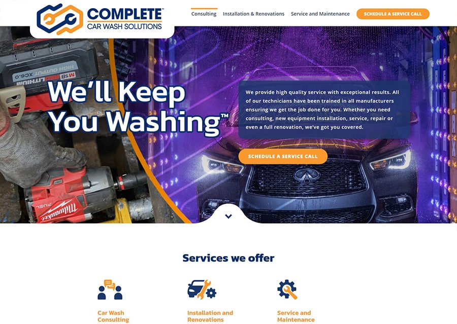Website Design for Car Washes