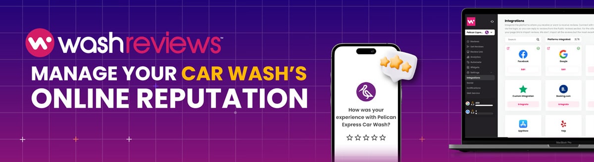 Manage your car wash online reputation